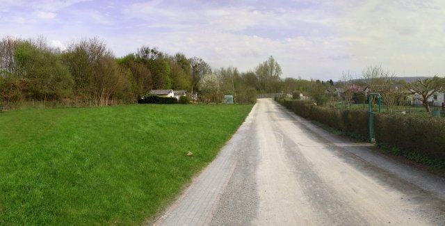 Überblick des Kleingartenvereins